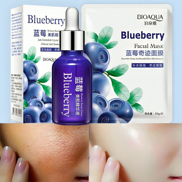 Bio Aqua Blueberry Wonder Essence Facial Serum - Original Japanese Imported - oraglowpk