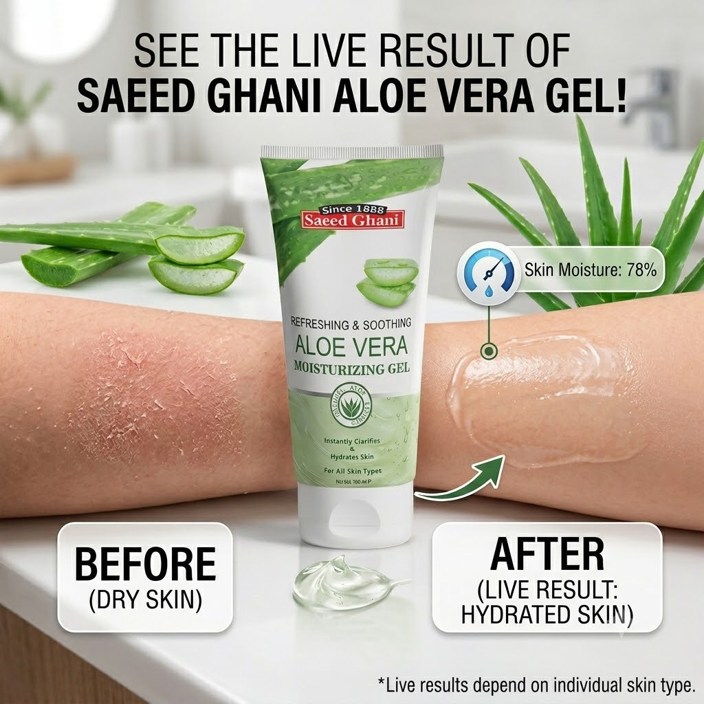 Saeed Ghani Aloevera Moisturizing Gel