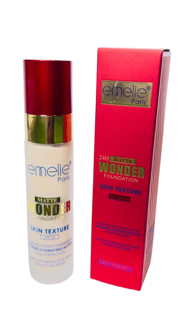 24H Emelie Matte Wonder Foundation -  30ml SPF 25 - oraglowpk