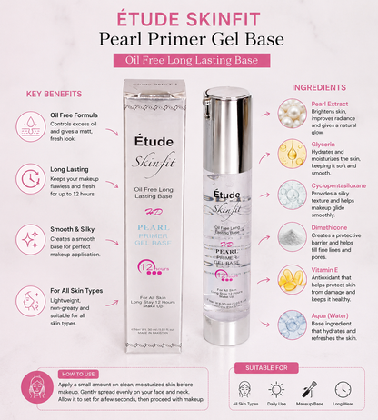 Etude Skinfit Pearl Primer Gel Base