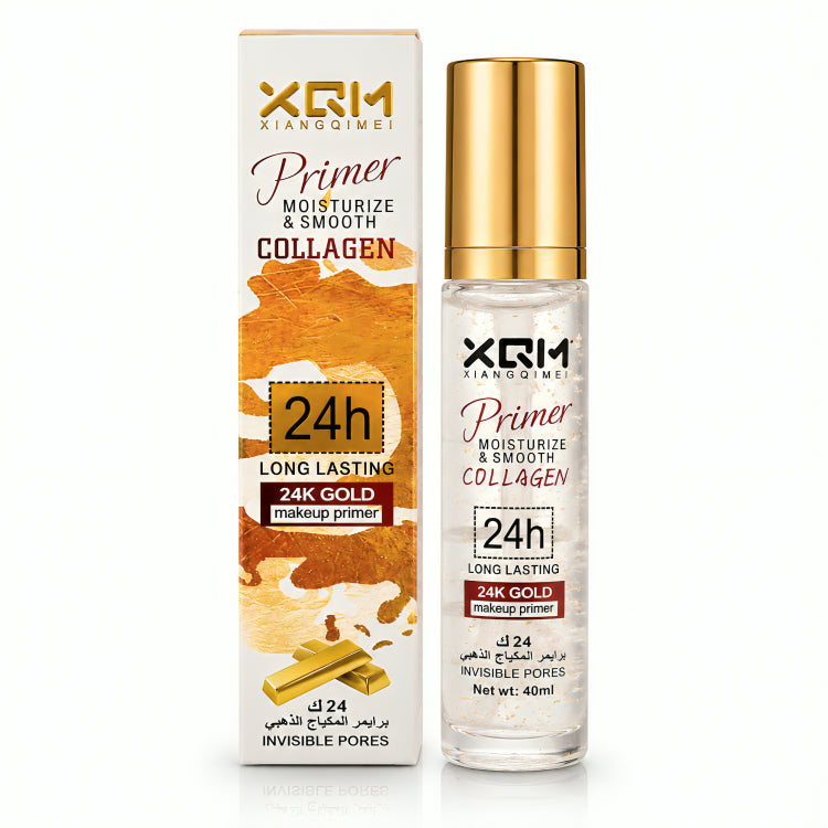 XQM collagen 24K Gold Makeup primer - oraglowpk