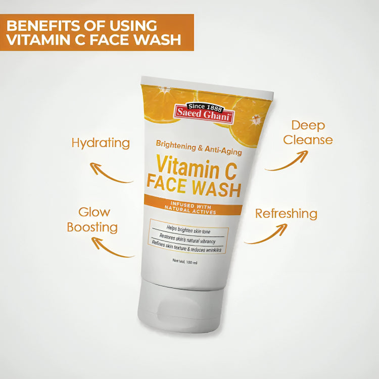 Saeed Ghani Vitamin C Face Wash