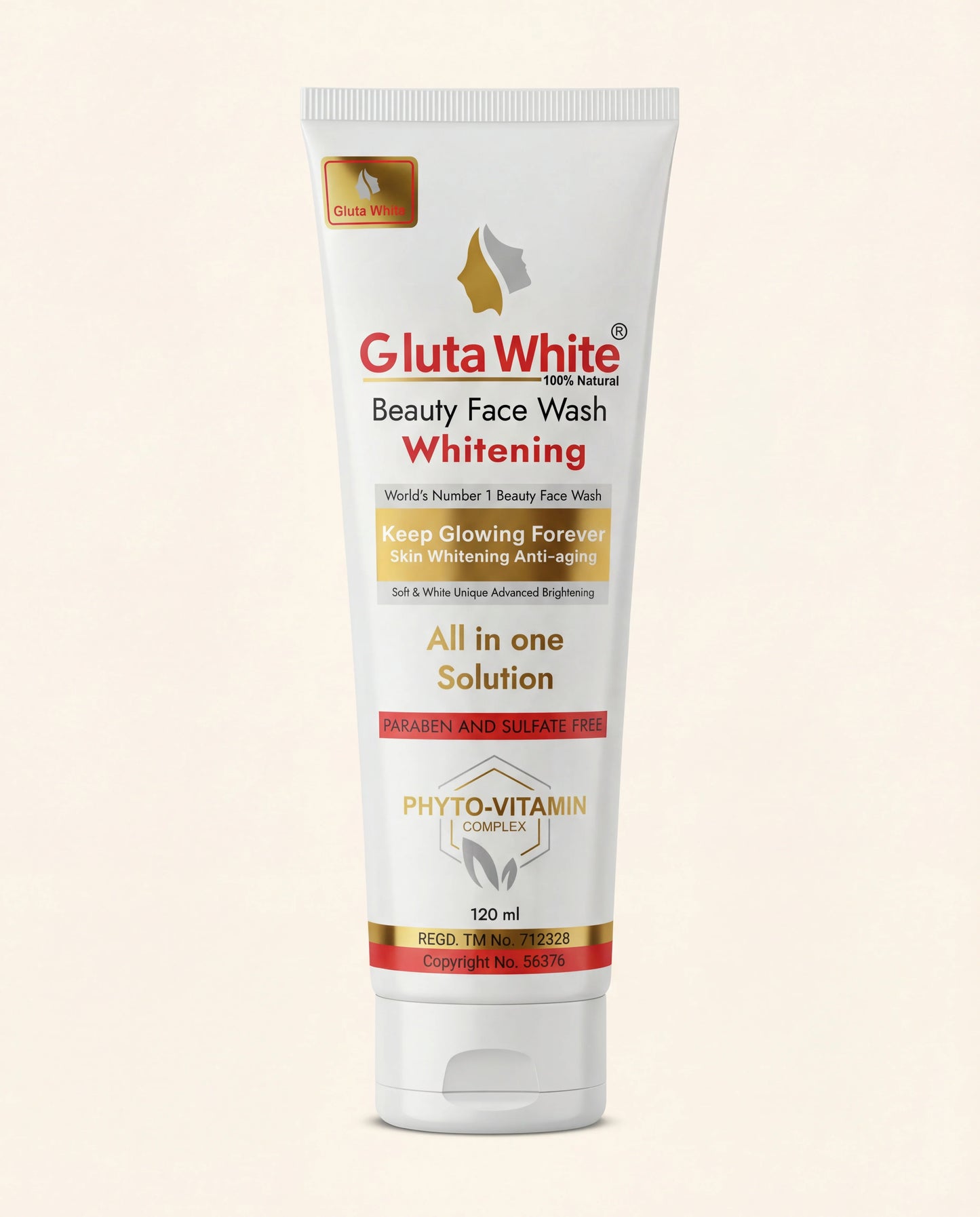 Gluta White Whitening Face Wash
