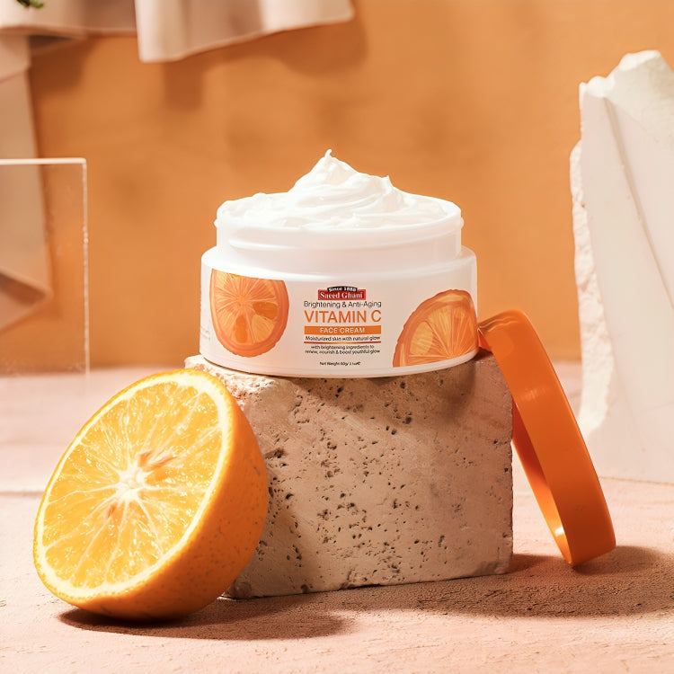Sayeed Ghani Vitamin C Brightening & Anti Aging Face Cream - oraglowpk