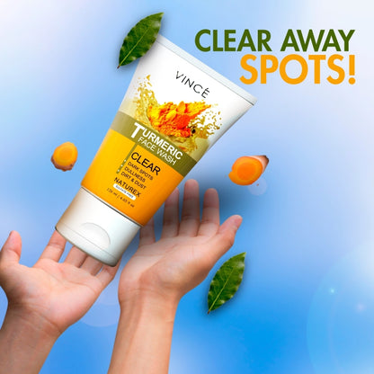 VINCE Naturex Turmeric Face Wash - oraglowpk