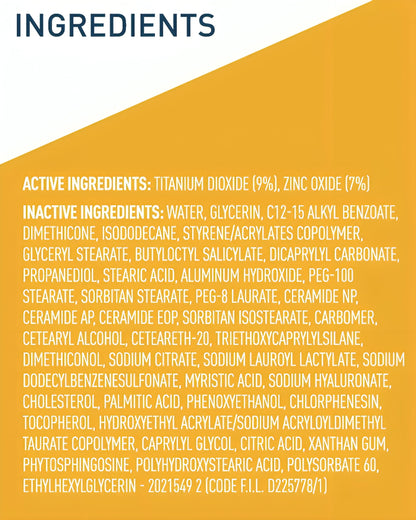 CERA VE Hydrating Mineral Sunscreen - oraglowpk