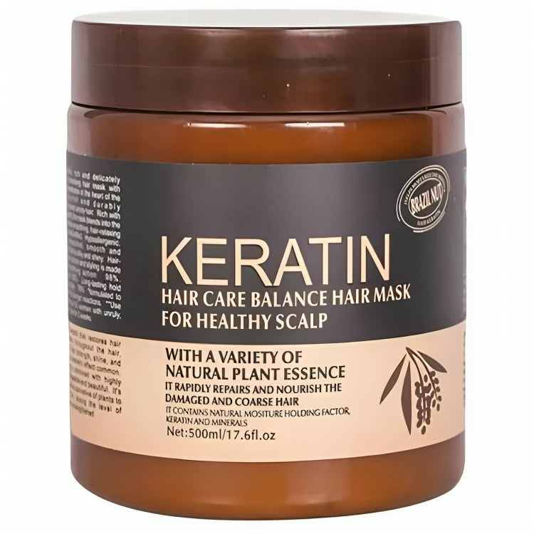 Brazil Nut Keratin Hair Care Balance Hair Mask for Healthy Scalp - oragloepk