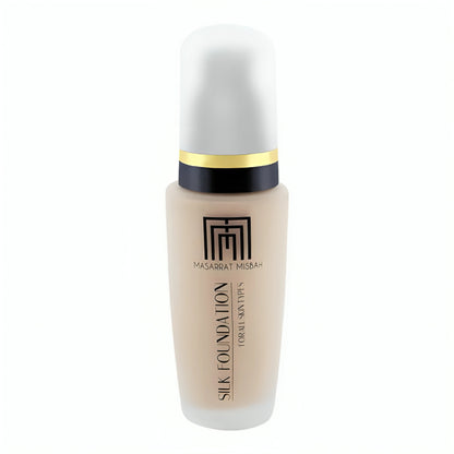 Masarrat Misbah Silk Foundation - Full Coverage Makeup - Oraglowpk