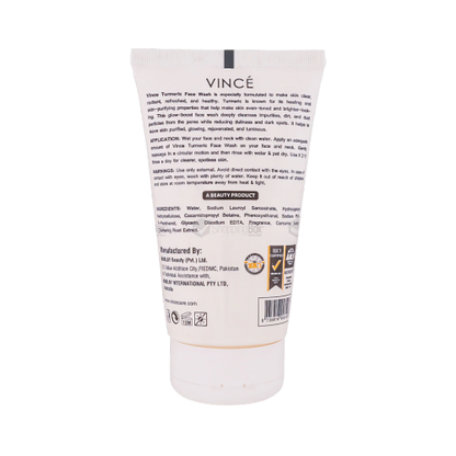 VINCE Naturex Turmeric Face Wash - oraglowpk