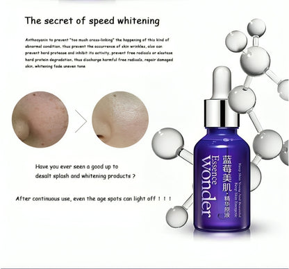 Bio Aqua Blueberry Wonder Essence Facial Serum - Original Japanese Imported - oraglowpk