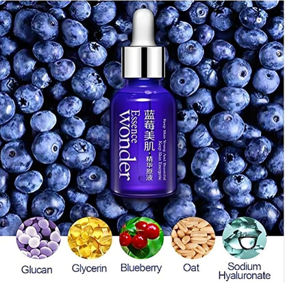 Bio Aqua Blueberry Wonder Essence Facial Serum - Original Japanese Imported - oraglowpk