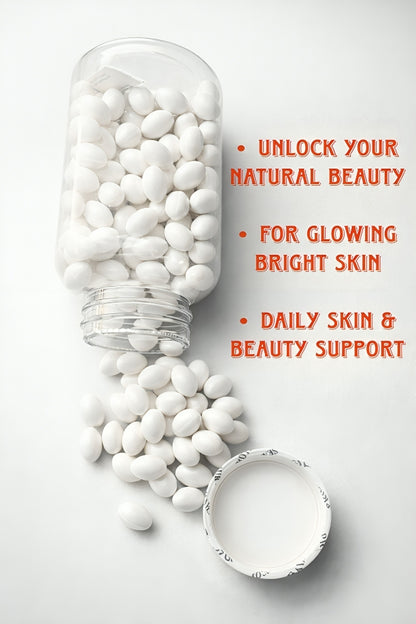 Whitening Capsules - 200 Pcs Bottle - oraglowpk