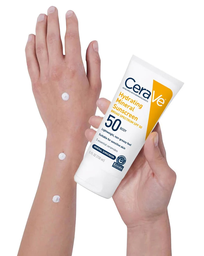 CERA VE Hydrating Mineral Sunscreen - oraglowpk