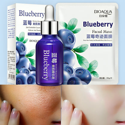 Bio Aqua Blueberry Wonder Essence Facial Serum - Original Japanese Imported - oraglowpk