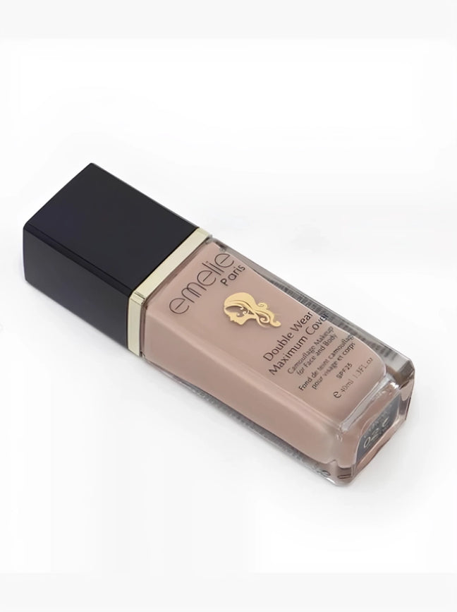 Emelie Paris Double Wear & Maximum Cover Foundation - oraglowpk