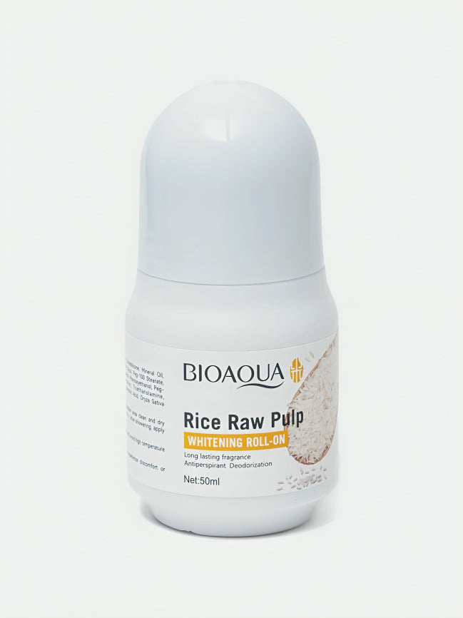 BIOAQUA Rice Raw Pulp Underarm Roll-on Deodorant - oraglowpk