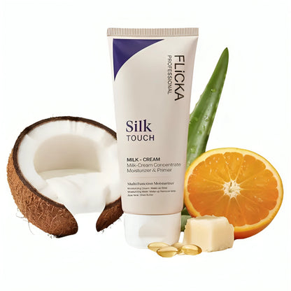 Flicka Silk Touch Milk Cream - Moisturizer & Primer