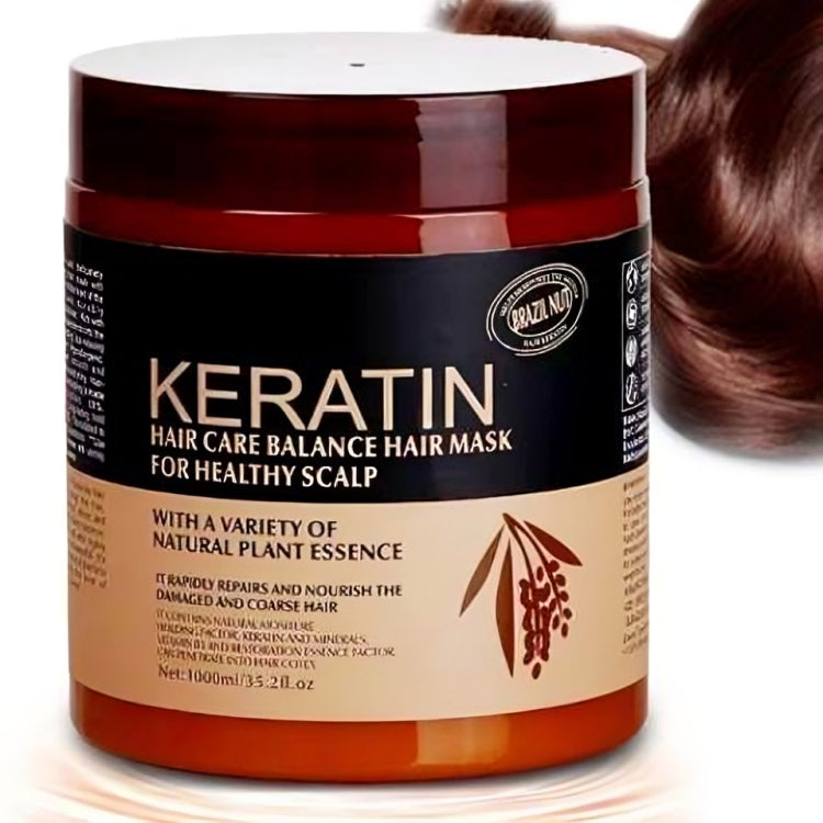 Brazil Nut Keratin Hair Care Balance Hair Mask for Healthy Scalp - oragloepk