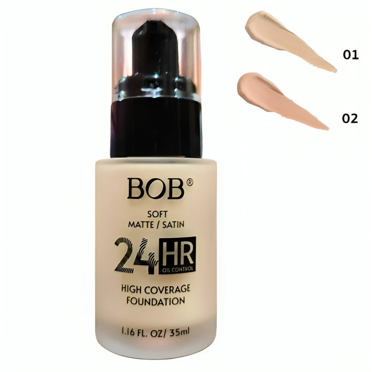 BOB Soft Matte Satin 24 Hr High Coverage Foundation - oraglowpk