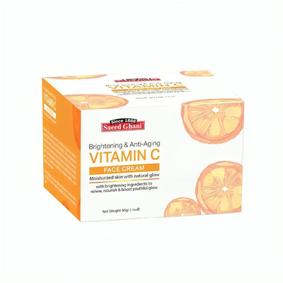 Sayeed Ghani Vitamin C Brightening & Anti Aging Face Cream - oraglowpk