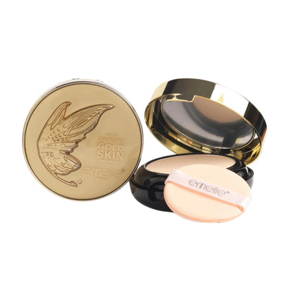 Emelie Matte Parure Gold Skin Compact Powder SPF 15 PA+++