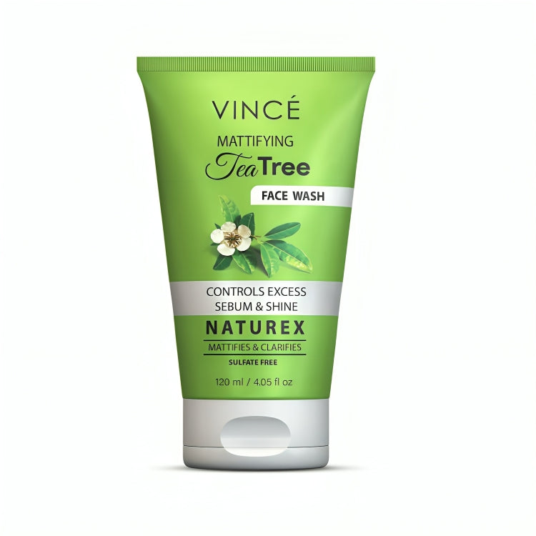 VINCE Naturex Tee Tree Face Wash - oraglowpk