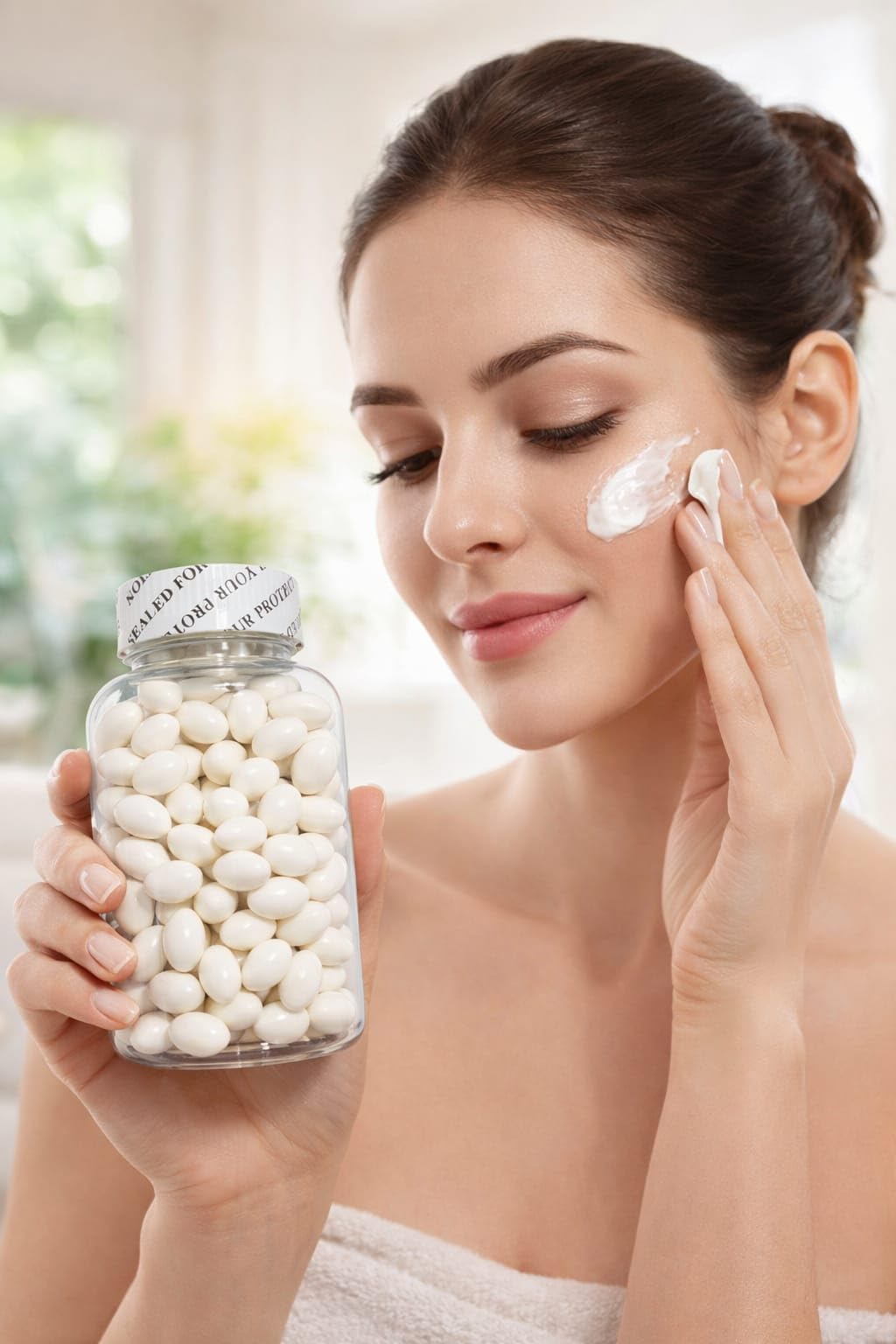 Whitening Capsules - 200 Pcs Bottle - oraglowpk