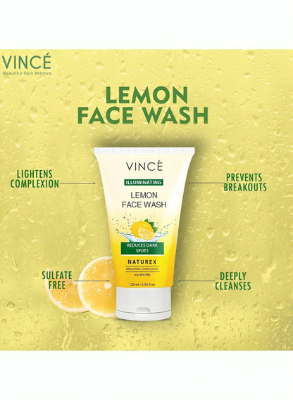 VINCE Naturex Lemon Face Wash - oraglowpk