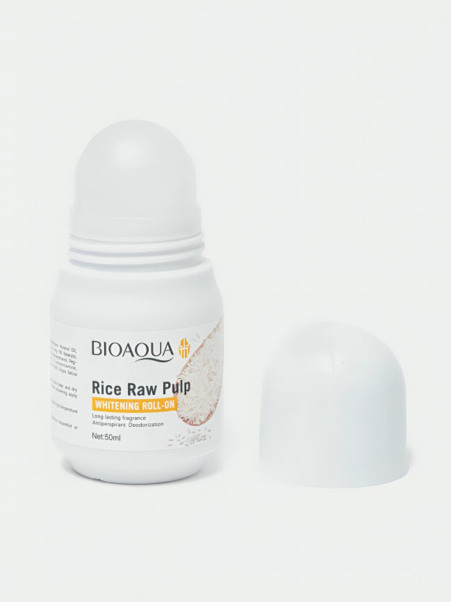 BIOAQUA Rice Raw Pulp Underarm Roll-on Deodorant - oraglowpk