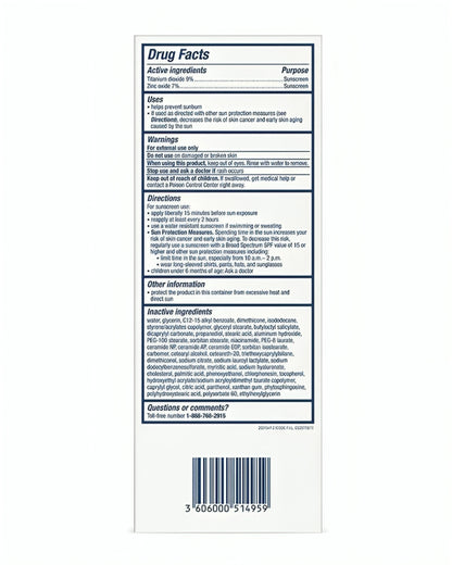 CERA VE Hydrating Mineral Sunscreen - oraglowpk