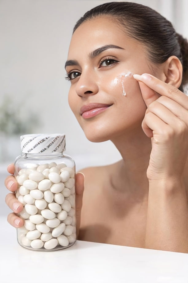 Whitening Capsules - 200 Pcs Bottle - oraglowpk