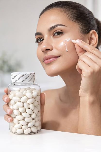 Whitening Capsules - 200 Pcs Bottle - oraglowpk