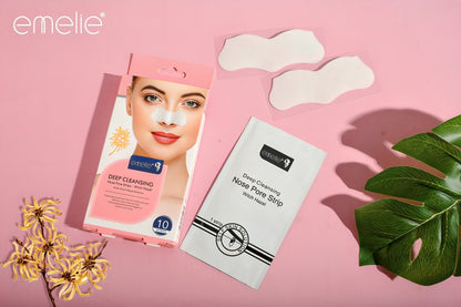 Emelie Deep Cleansing Nose Pore Strips - Witch Hazel Extracts - oraglowpk