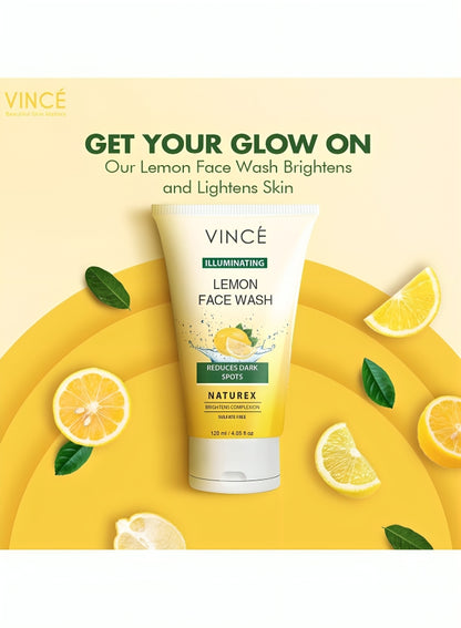 VINCE Naturex Lemon Face Wash - oraglowpk