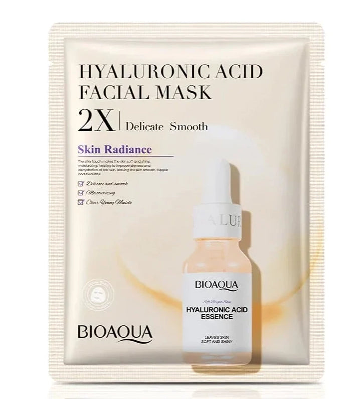 Bio Aqua Facial Mask (6 pieces pack) -  Price: 1 mask piece = Rs. 150