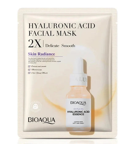 Bio Aqua Facial Mask (6 pieces pack) -  Price: 1 mask piece = Rs. 150