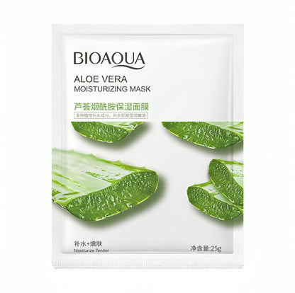 Bio Aqua Facial Mask (6 pieces pack) -  Price: 1 mask piece = Rs. 150