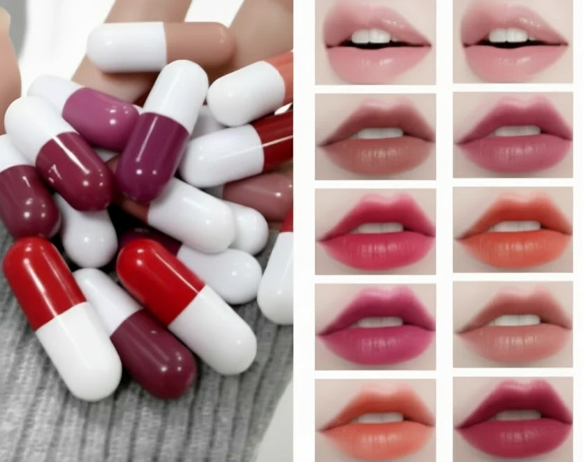 LMG Broths Capsule Lipstick - 18 Colors Pcs Pack - oraglowpk