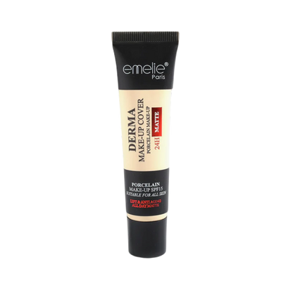 Emelie Derma Makeup Cover Porcelain Makeup 24H Matte Foundation - oraglowpk