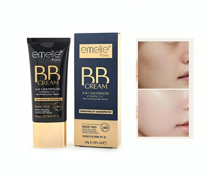 Emelie BB Cream 8 in 1 Skin Prefector Vitamin C+E - oraglowpk