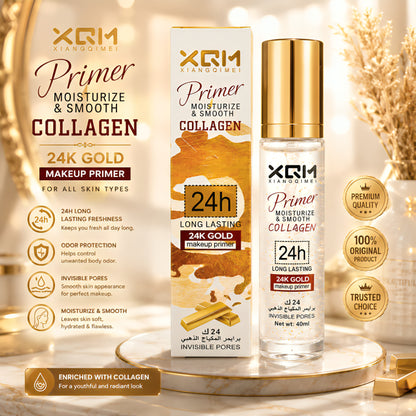 XQM collagen 24K Gold Makeup primer - oraglowpk