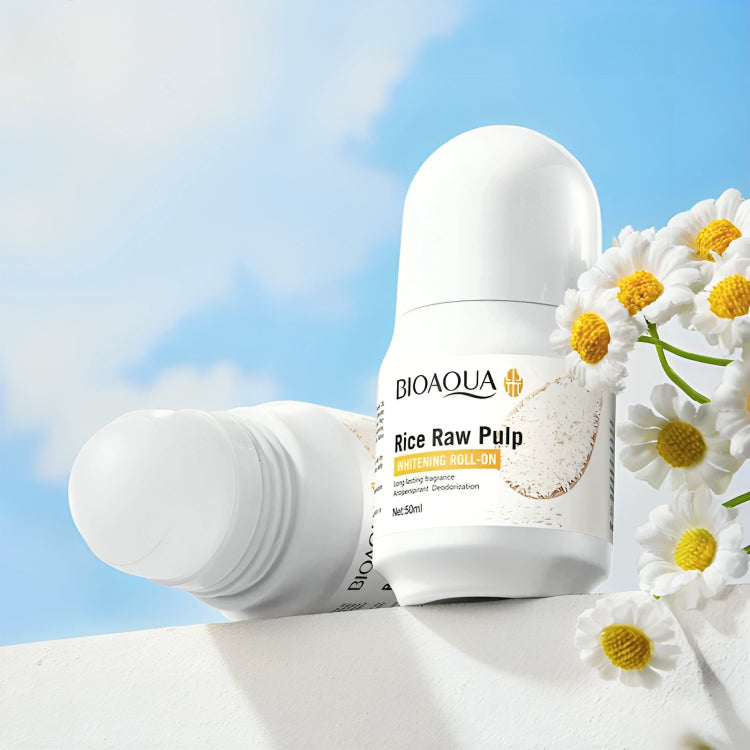 BIOAQUA Rice Raw Pulp Underarm Roll-on Deodorant - oraglowpk