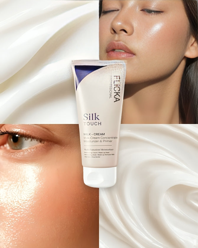 Flicka Silk Touch Milk Cream - Moisturizer & Primer