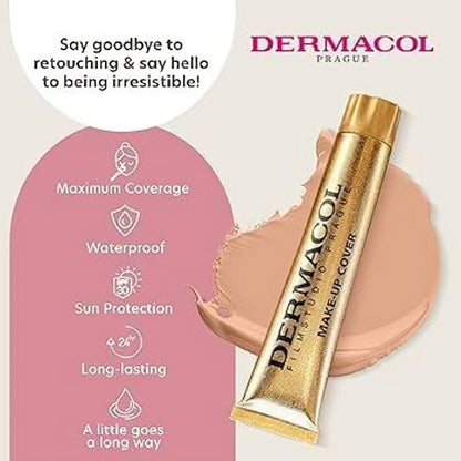 Dermacol Makeup Cover Foundation - Spf 50 - oraglowpk