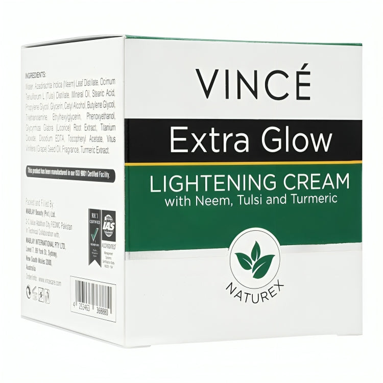 Vince Extra Glow Lightening Cream - oraglowpk