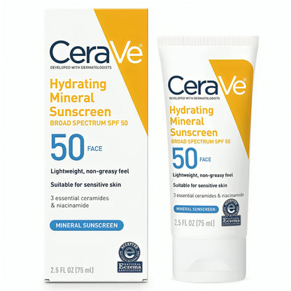CERA VE Hydrating Mineral Sunscreen - oraglowpk