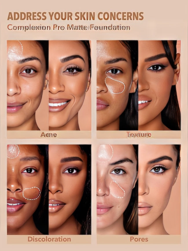 SHEGLAM Complexion Pro Long Lasting Foundation - oraglowpk