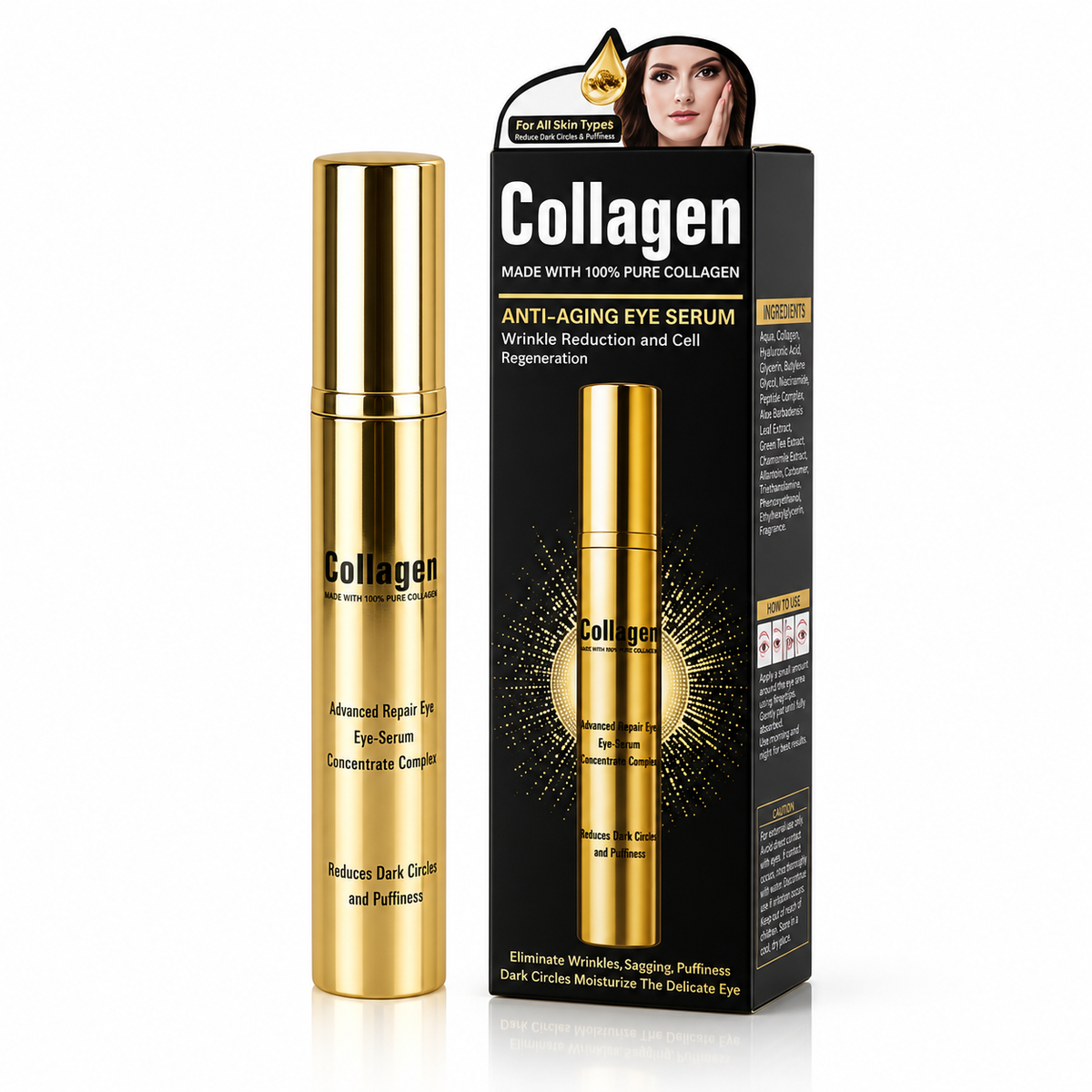 Wokali Anti Aging Collagen Eye Serum - oraglowpk