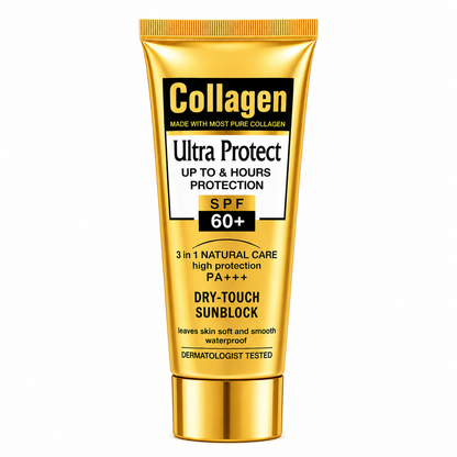 Wokali Collagen Ultra Protect Dry Touch Sunblock - SPF 60+ - oraglowpk
