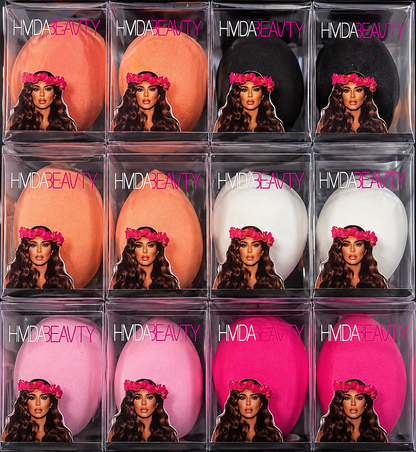 HUDA Beauty Makeup Sponge 12 Pieces Set - Price of 1 = 100rs